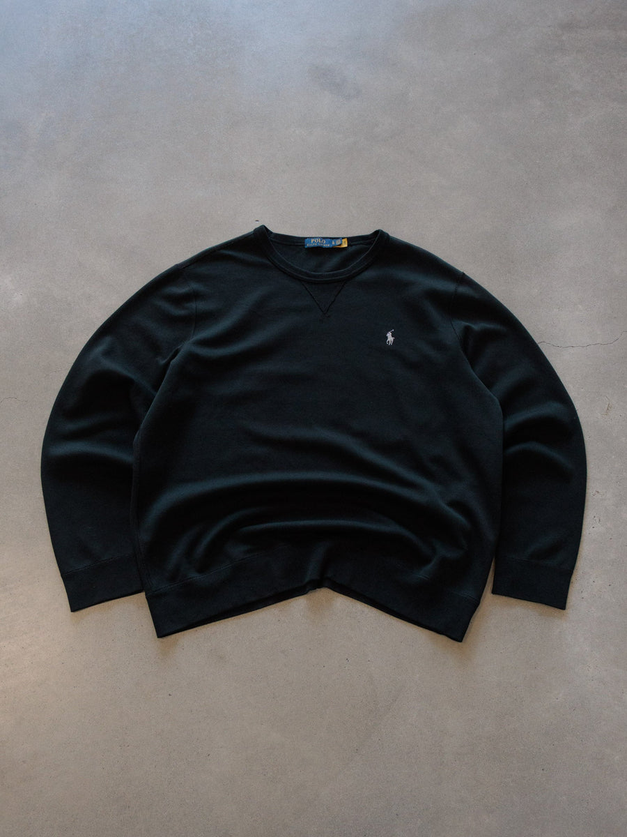 Black Polo Ralph Lauren Sweatshirt (XL)