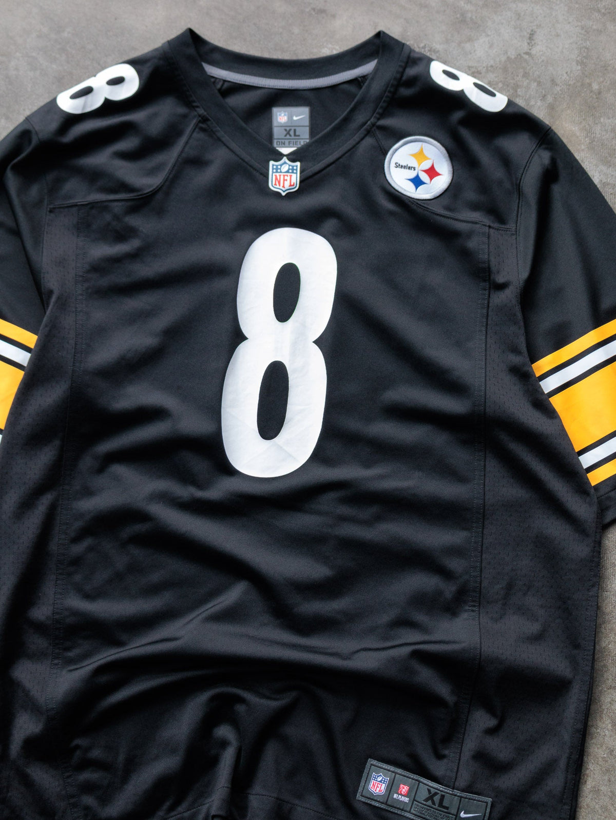 Black Nike Pittsburgh Steelers Kenny Pickett NFL Jersey (XL)