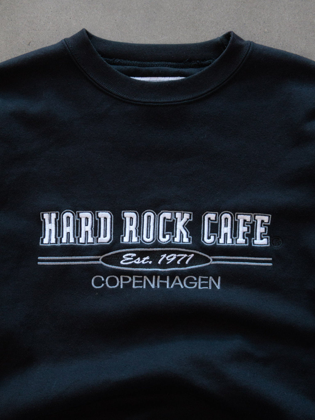 Vintage Black Hard Rock Cafe Copenhagen Sweatshirt (L)