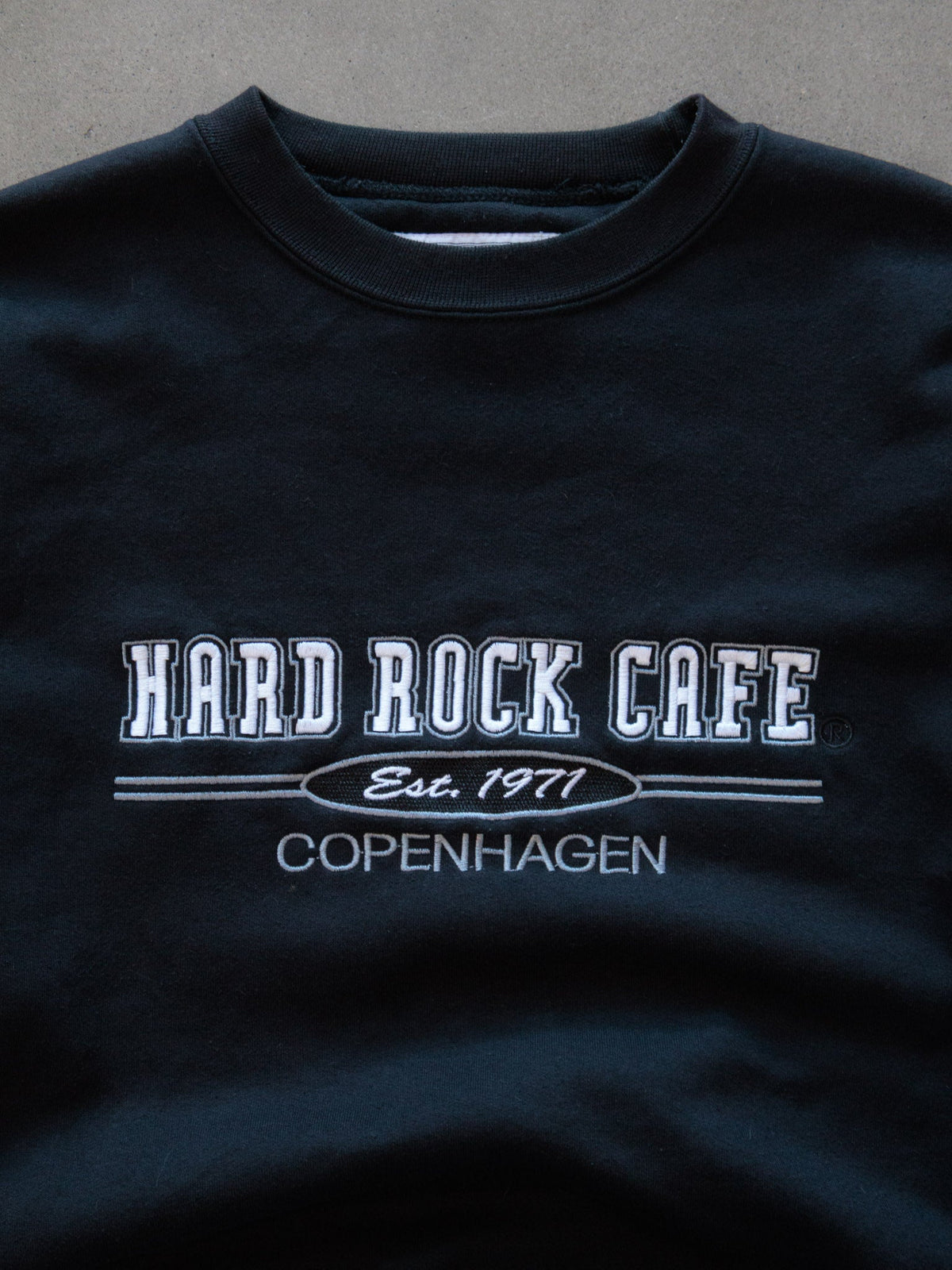 Vintage Black Hard Rock Cafe Copenhagen Sweatshirt (L)