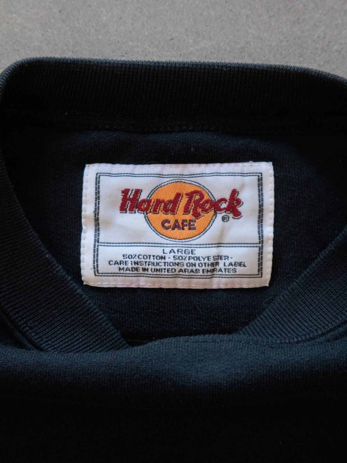Vintage Black Hard Rock Cafe Copenhagen Sweatshirt (L)