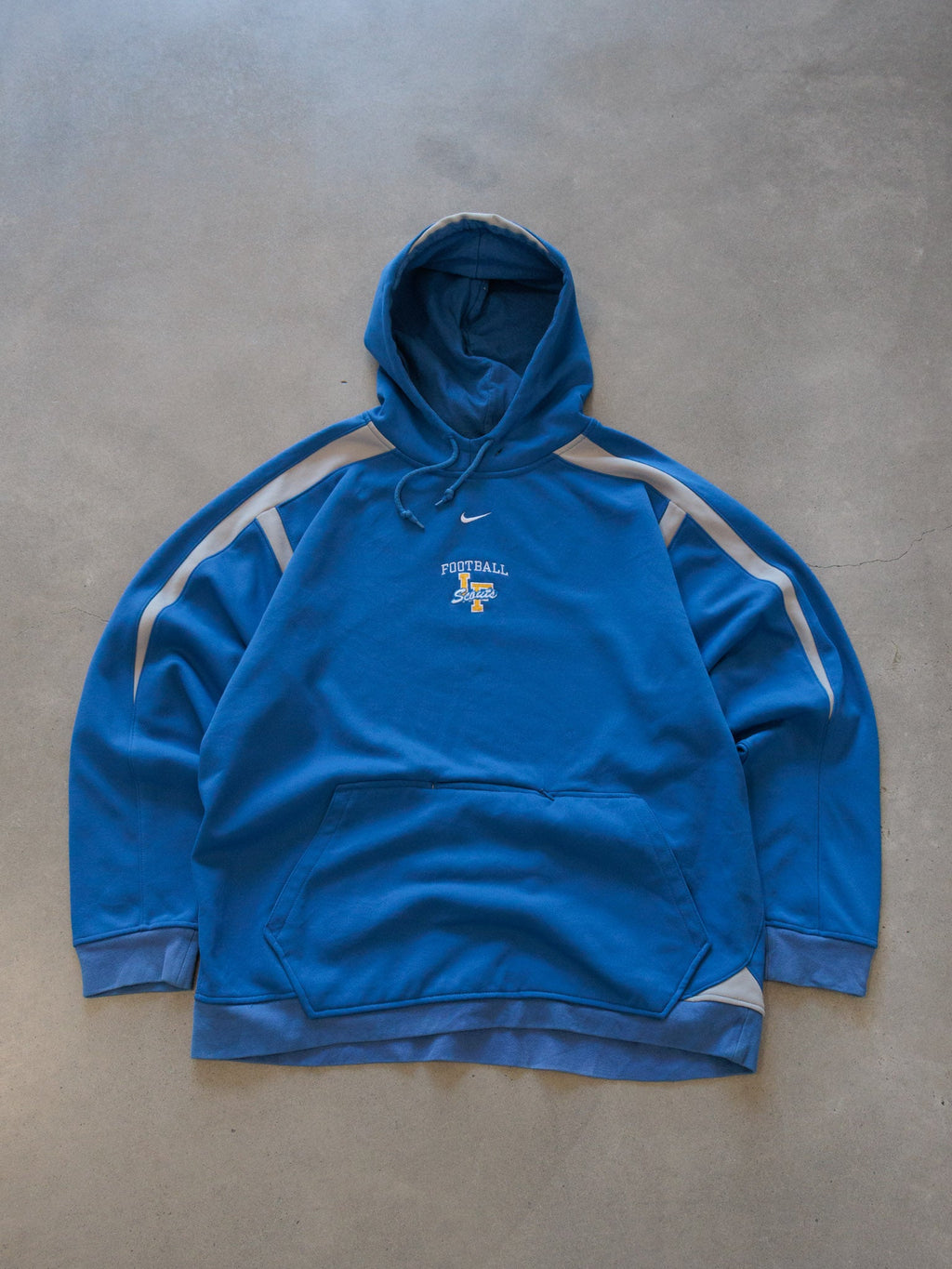 Vintage 00s Blue Nike IF Scouts Football Hoodie (L)