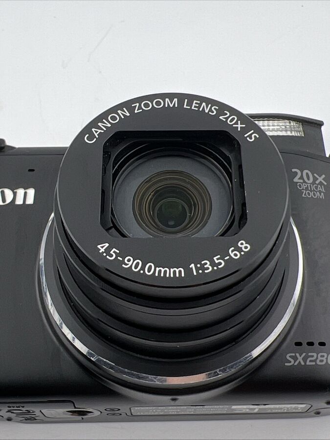 Canon PowerShot SX280 HS Digital Camera Black 20x Zoom 12.1MP