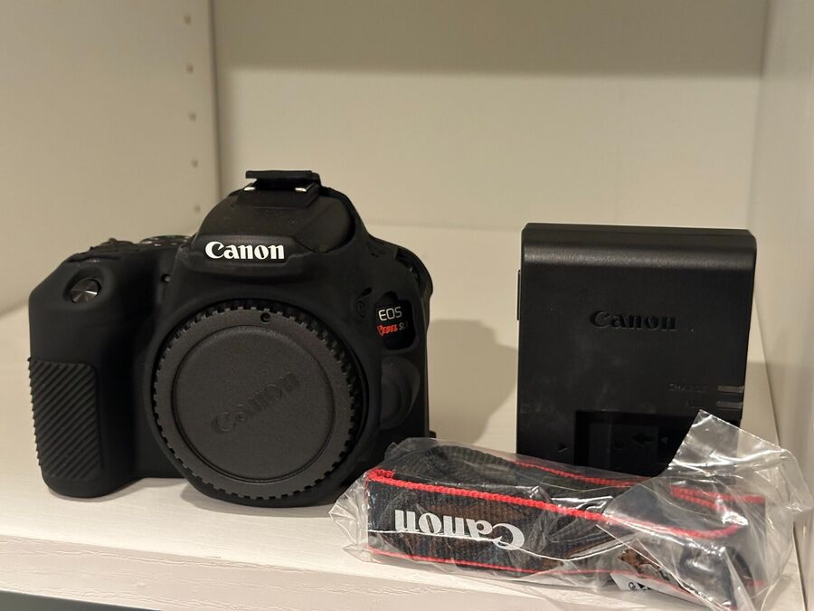 Canon EOS Rebel SL3 250D DSLR Camera (Body) Black
