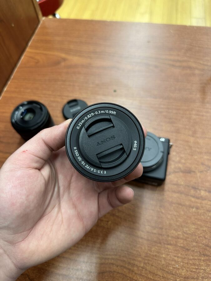 Sony Alpha ZV-E10 II Mirrorless Camera with SEL35F18 35mm & SELP16502 16-50mm Lens