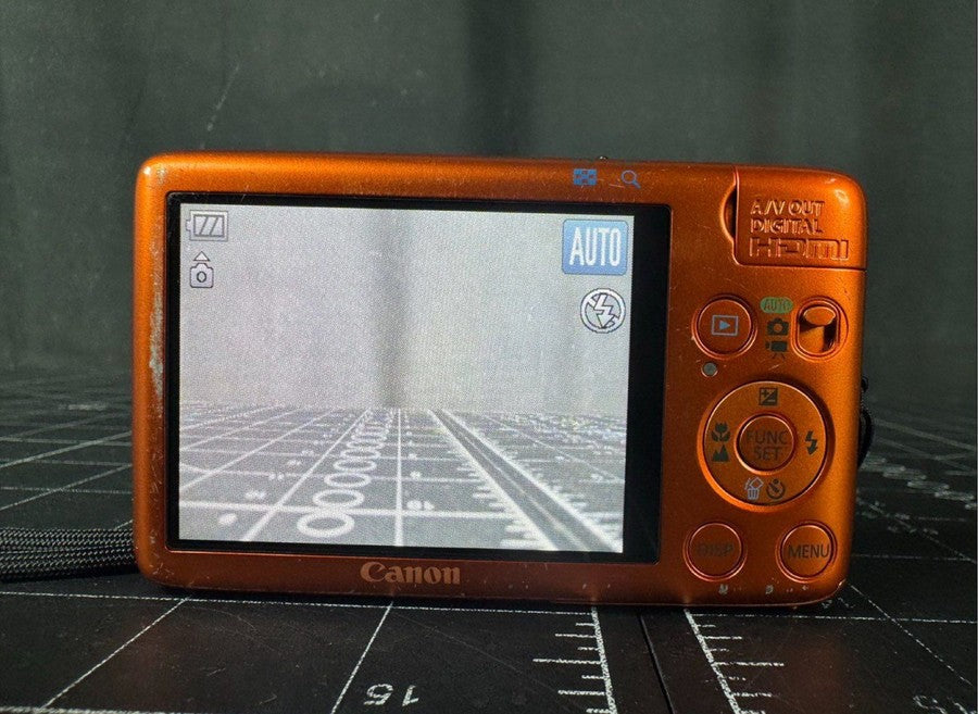 Canon PowerShot SD1400 IS Orange 14.1MP 4x Zoom Compact Digital Camera